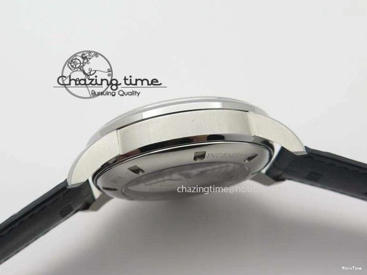 MIROTIME 0507 Ingeniuer St.Laurens SS Black Dial MKF 1:1 V2 Best Edition On Black Leather Strap A Functional 7351